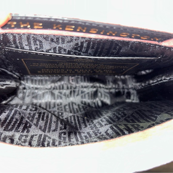 Kurt Geiger Pink Embellished Clutch with Gold Chain - Picture 7 of 9